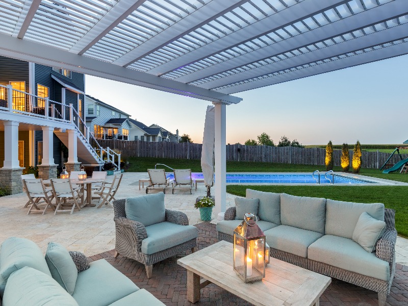 Pergola árnyékoló